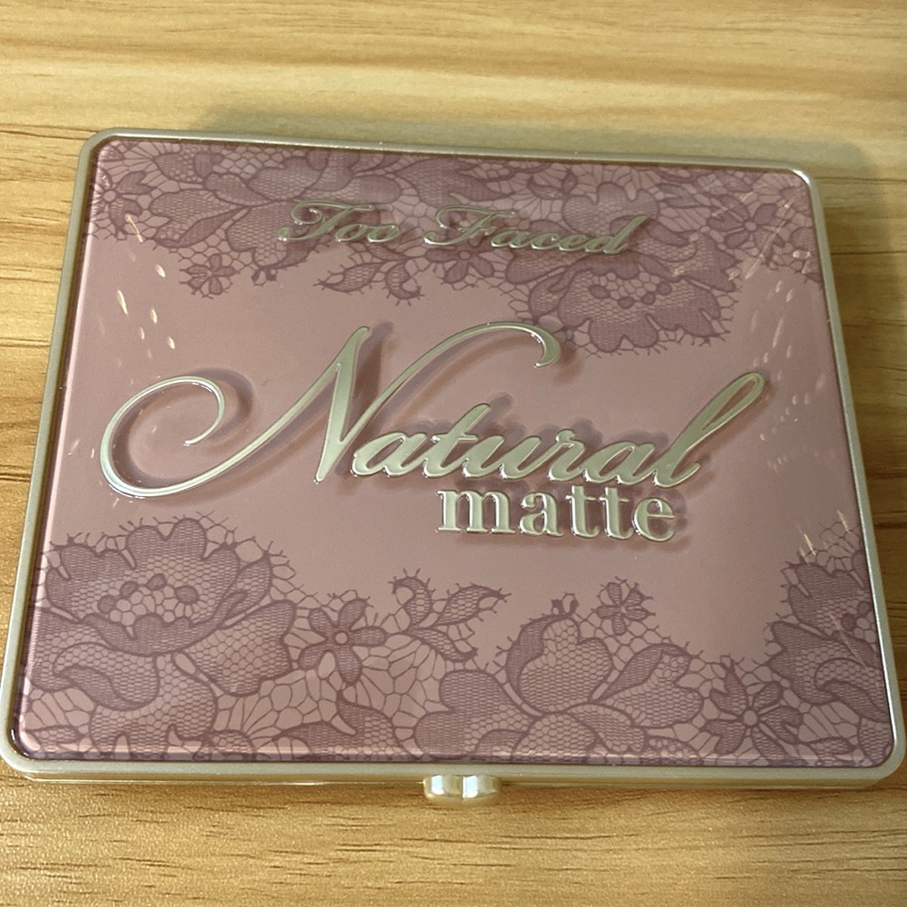 Too Faced Natural Matte Eyeshadow Palette